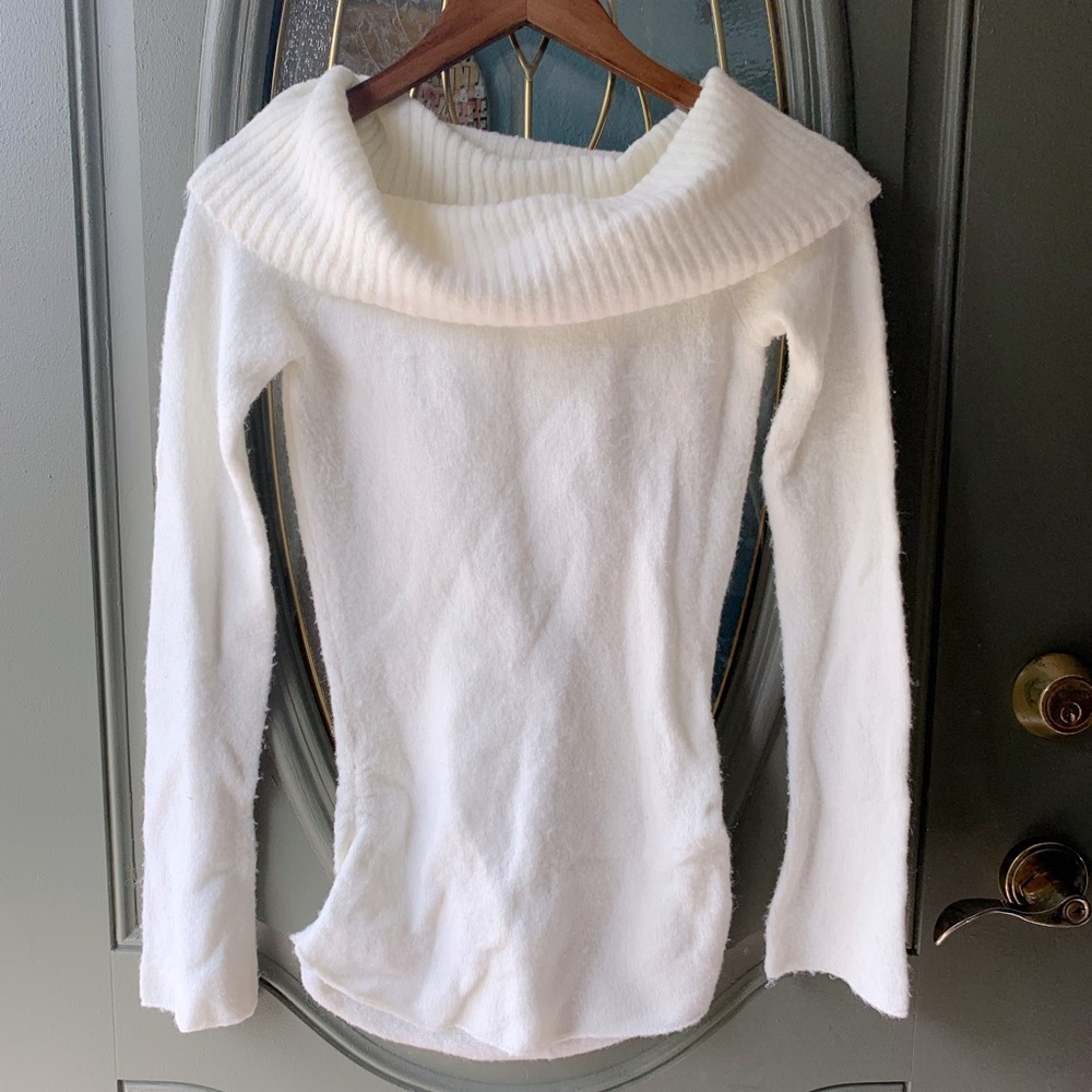 White sweater